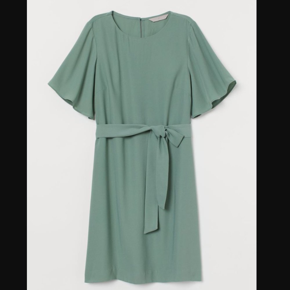 Tie Belt Dress